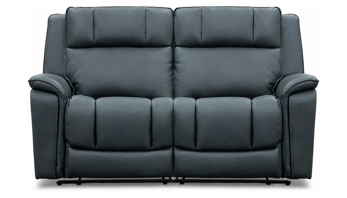 Encore Blue Power Loveseat