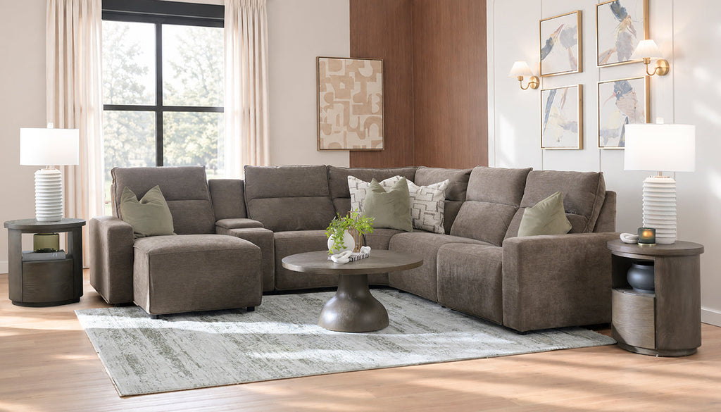 Cyclone Reclining Sectional with Chaise