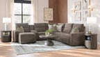 Cyclone Reclining Sectional with Chaise
