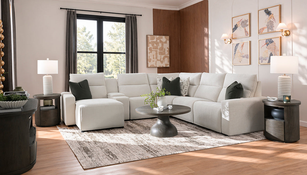 Cyclone Reclining Sectional with Chaise