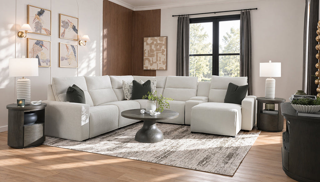 Cyclone Reclining Sectional with Chaise