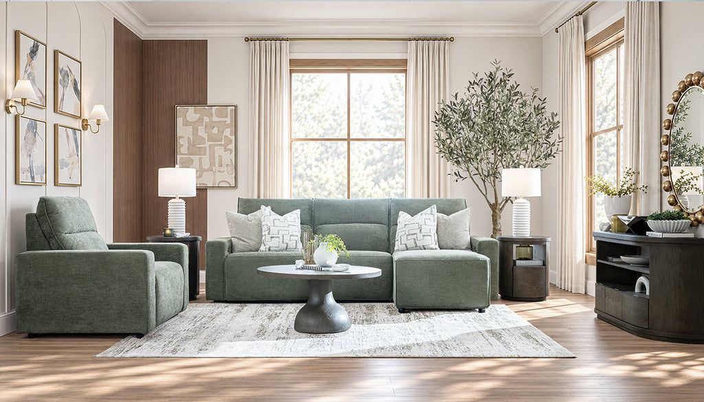 Cyclone Reclining Sofa with Chaise