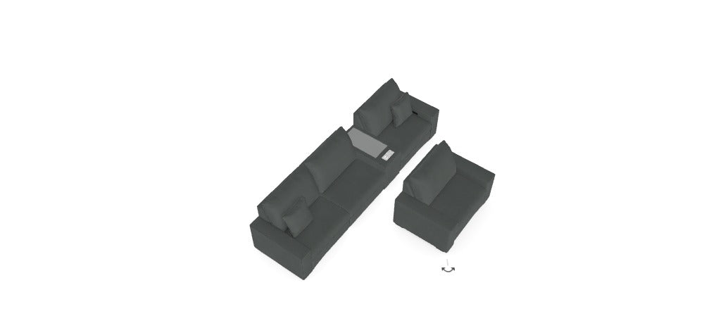 Evermore Modular Sectional - Custom Design Ref: M_EPRXPIA