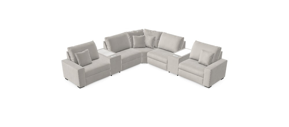 Evermore Modular Sectional - Custom Design Ref: M_ZNRMAQL