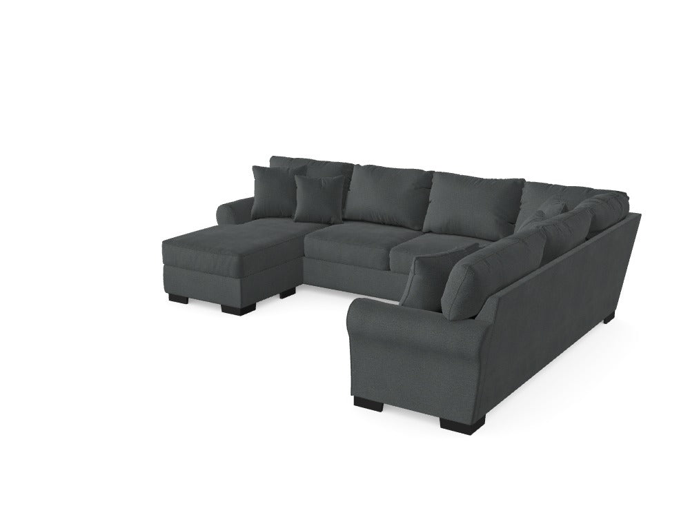 Heath Sectional with Chaise - Custom Design Ref: 0MPNSC
