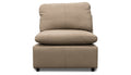 Jacqueline Leather Armless Chair