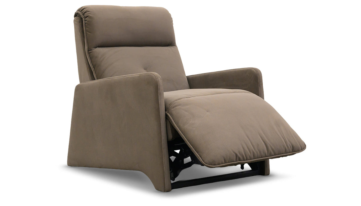 Rebecca III Dark Brown Recliner