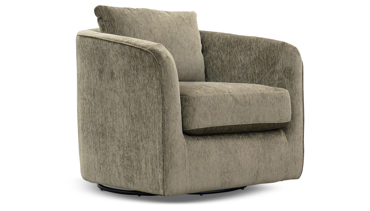 Remmy Club Swivel Armchair