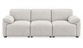Ibiza IV Cloud Fabric 3PC Reclining Sofa