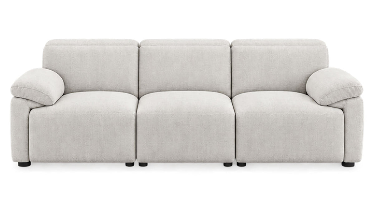 Ibiza IV Cloud Fabric 3PC Reclining Sofa
